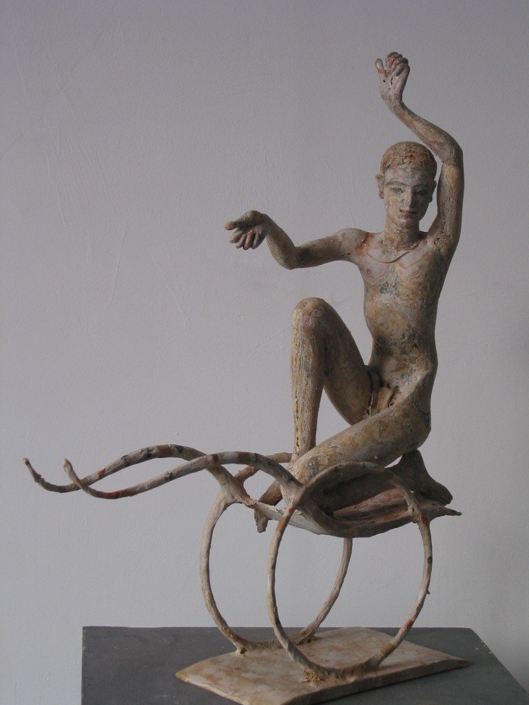 Meneur assis